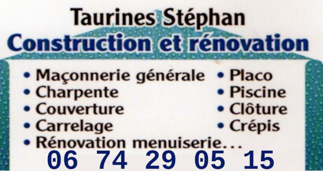 Construction et Rénovation - Taurines Stéphan - Fayet