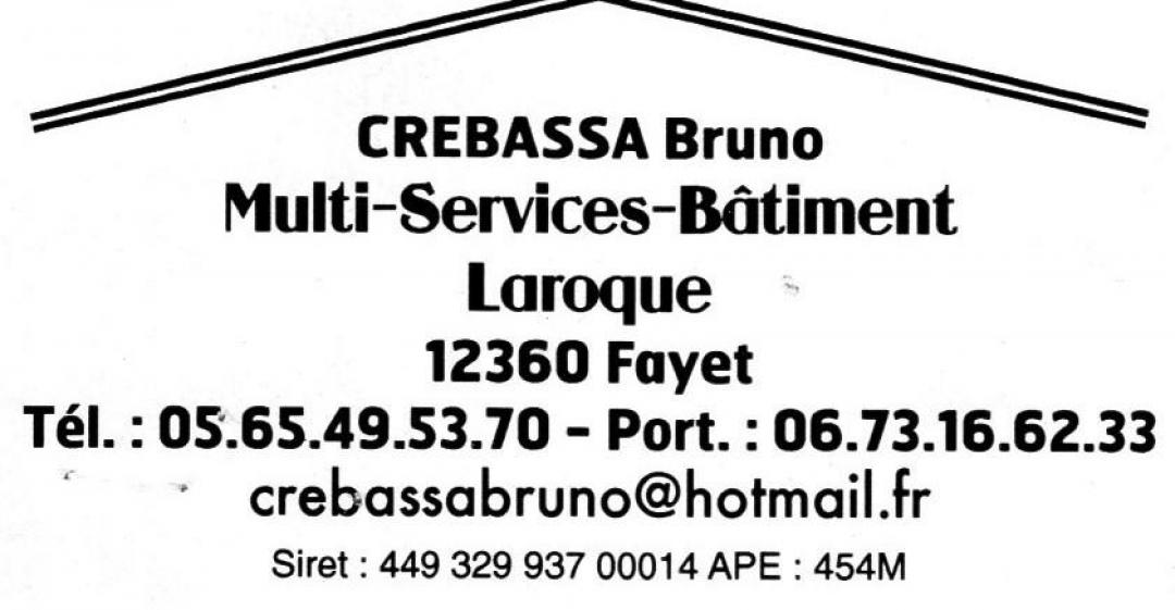 Multi services bâtiment - Crebassa Bruno  - Fayet