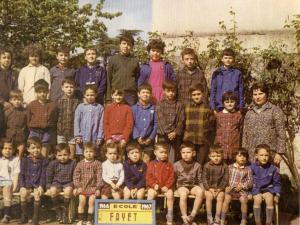 1966-67 École de Fayet (2)