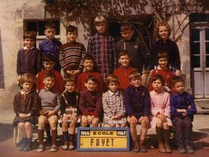 1966-67 École de Fayet (1)