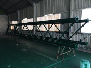 Etape peinture pour la passerelle 1