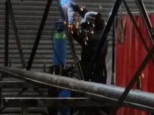 La Passerelle en usine chez Sud Métal 6