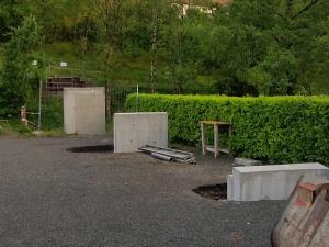 Les piles rive droite