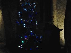 Sapin de Noêl en 2014 à Laroque (89)