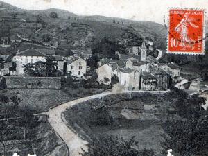 Vue générale de Laroque début du 20eme siècle (8)