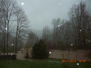 La Nuéjouls en crue à LAGRAVERIE LE 28/11/2014 (65)