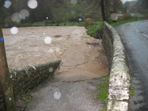 La Nuéjouls en crue à LAROQUE LE 28/11/2014 à 10 H 00 (27)