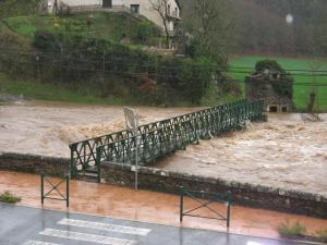 La Nuéjouls en crue à LAROQUE LE 28/11/2014 à 13 H 00 (35)