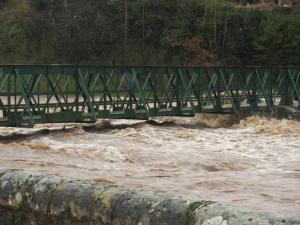 La Nuéjouls en crue à LAROQUE LE 28/11/2014 à 14 H 00 (38)