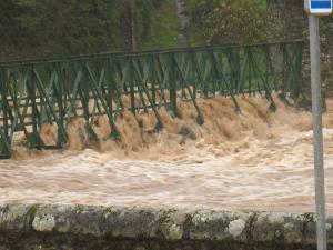 La Nuéjouls en crue à LAROQUE LE 28/11/2014 à 14 H 00 (41)