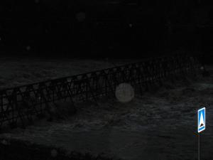 La Nuéjouls en crue à LAROQUE LE 28/11/2014 à 17 H 00 (49)