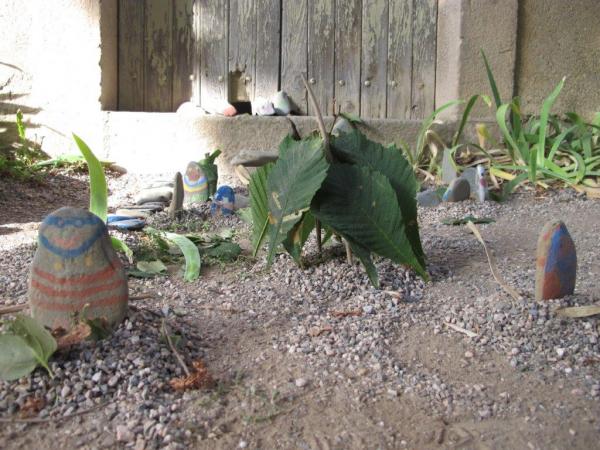 Travaux pratiques apres la visite du site des fouilles archéologiques au PLANET (5)