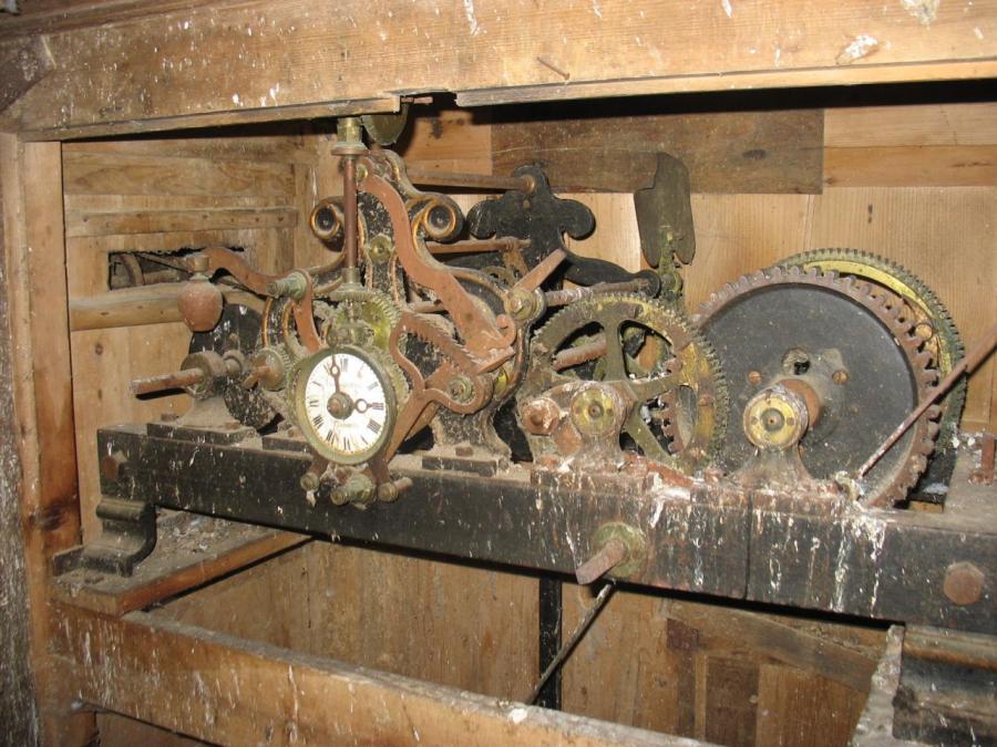 L'ancien mécanisme de l'horloge de Laroque (7)