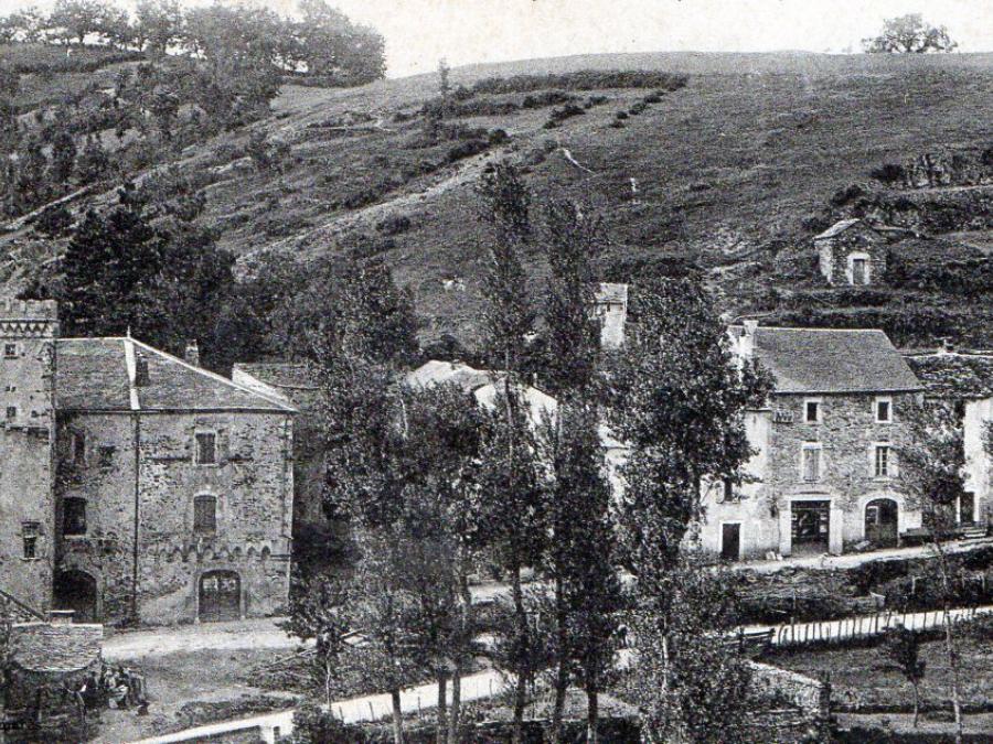 Le château de Laroque au début du 20eme siècle (2)