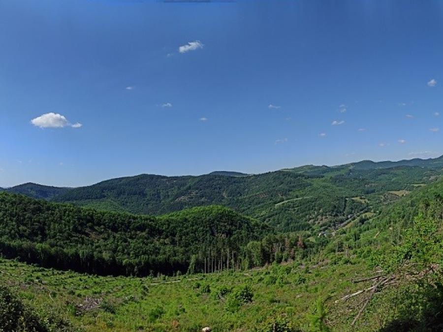 Paysages à voir en randonnée pédestre ou VTT à Fayet (8)