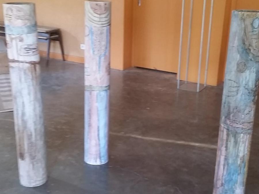 Sculpture - Exposition - salle des fêtes - Fayet (27)