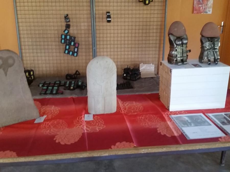 Sculpture - Exposition - salle des fêtes - Fayet (28)