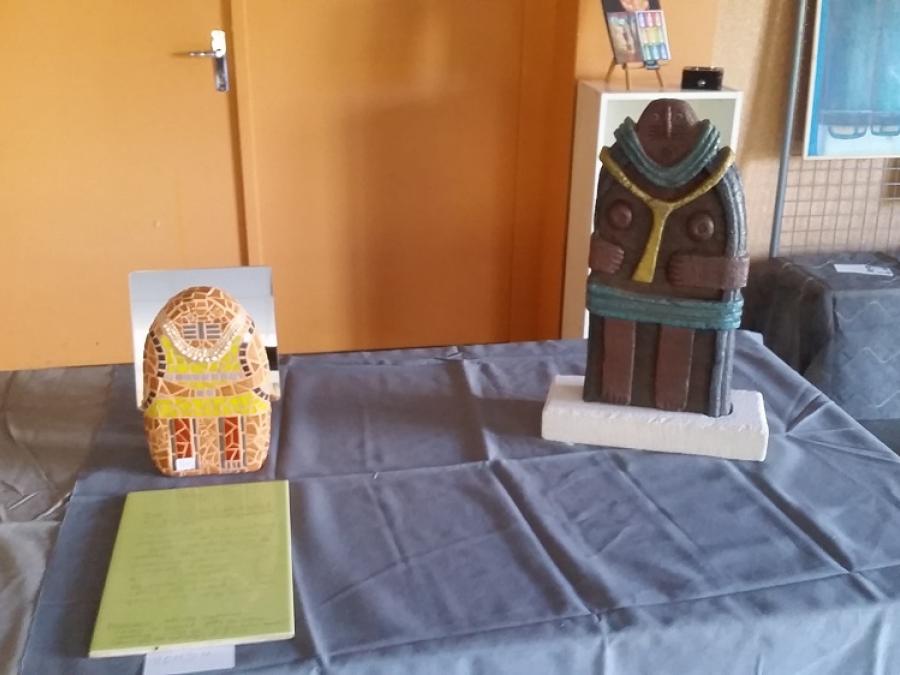 Sculpture - Exposition - Salle des fêtes - Fayet (35)