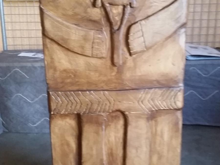 Statue Menhirs réalisé par Mr Cros J. de Fayet (3)
